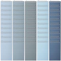Teling 50 Pcs Spiral Graph Paper Memo Pads Bulk 3x5 Inch Small Note Pads Top Spiral Pocket Graph
