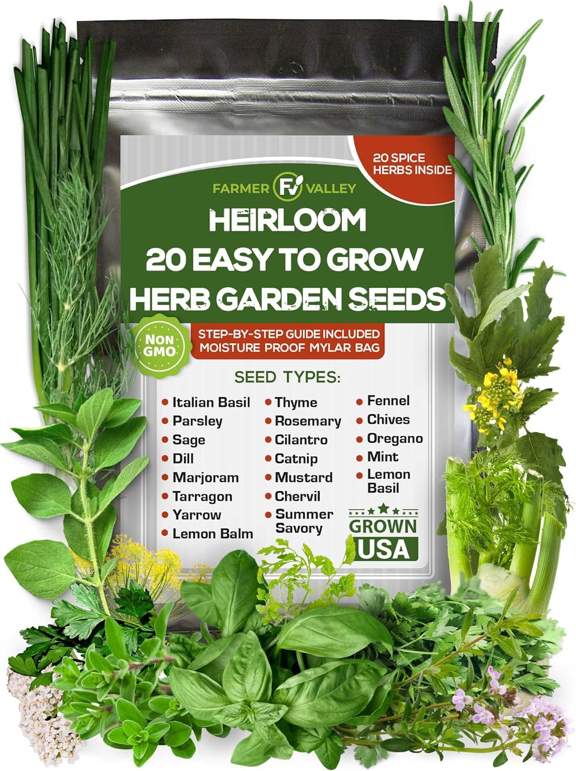 20 Easy to Grow Spice and Herb Seeds for Home Gardening