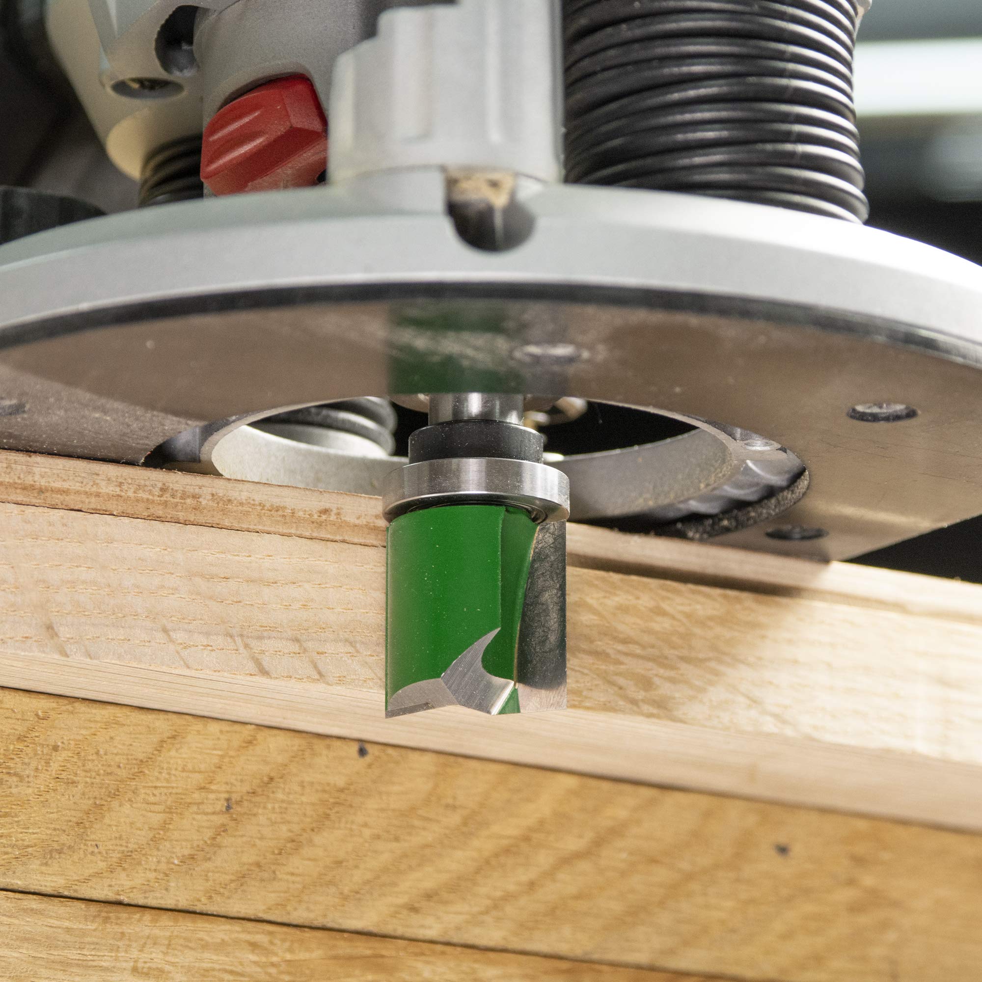 Trend CraftPro frez profilowy z prowadzeniem do frezarki górnowrzecionowej, trzpień 1/2 cala, średnica cięcia 25 mm i długość cięcia 25 mm, węglik spiekany (TCT), C166BX1/2TC