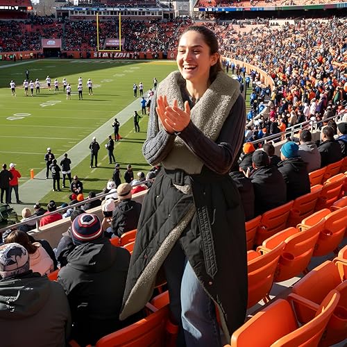 Miniatura 2 de ZonLi Manta Eléctrica Portátil Calefactada, Diseño 2 en 1 Mantas Calefactadas Inalámbricas Portátiles Operadas por Batería Manta Chal Calefactada