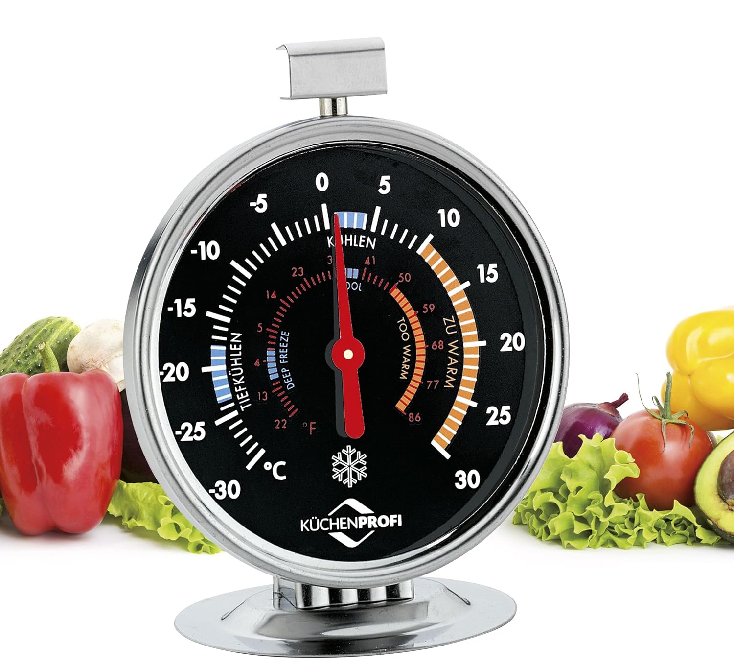 Kuchenprofi 26K6520 Thermomètre pour Réfrigérateur