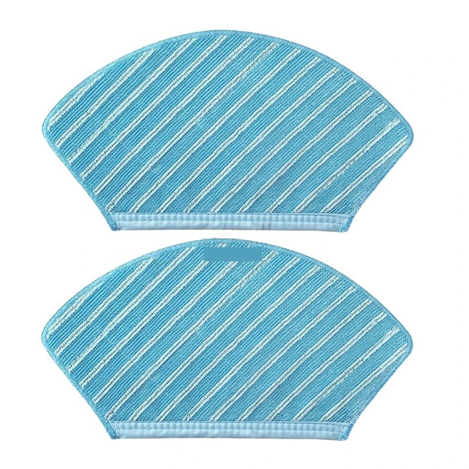 Pexorin For Midea, M7 M7 Pro Accessories Spare Parts, for Midea, M7 Robot Vacuum Cleaner Replacement Brush HEPA Filter Rags Consumables Robotic Vacuum Cleaner Spares(2 PCS Rags)