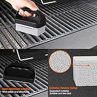 Vista 3 de Grill Cleaner, Griddle Cleaning Brick Block Heavy Duty Grill Stone Cleaning Bricks, Pumice Flat Top Cleaning Stone Removing Stains Greases Residue