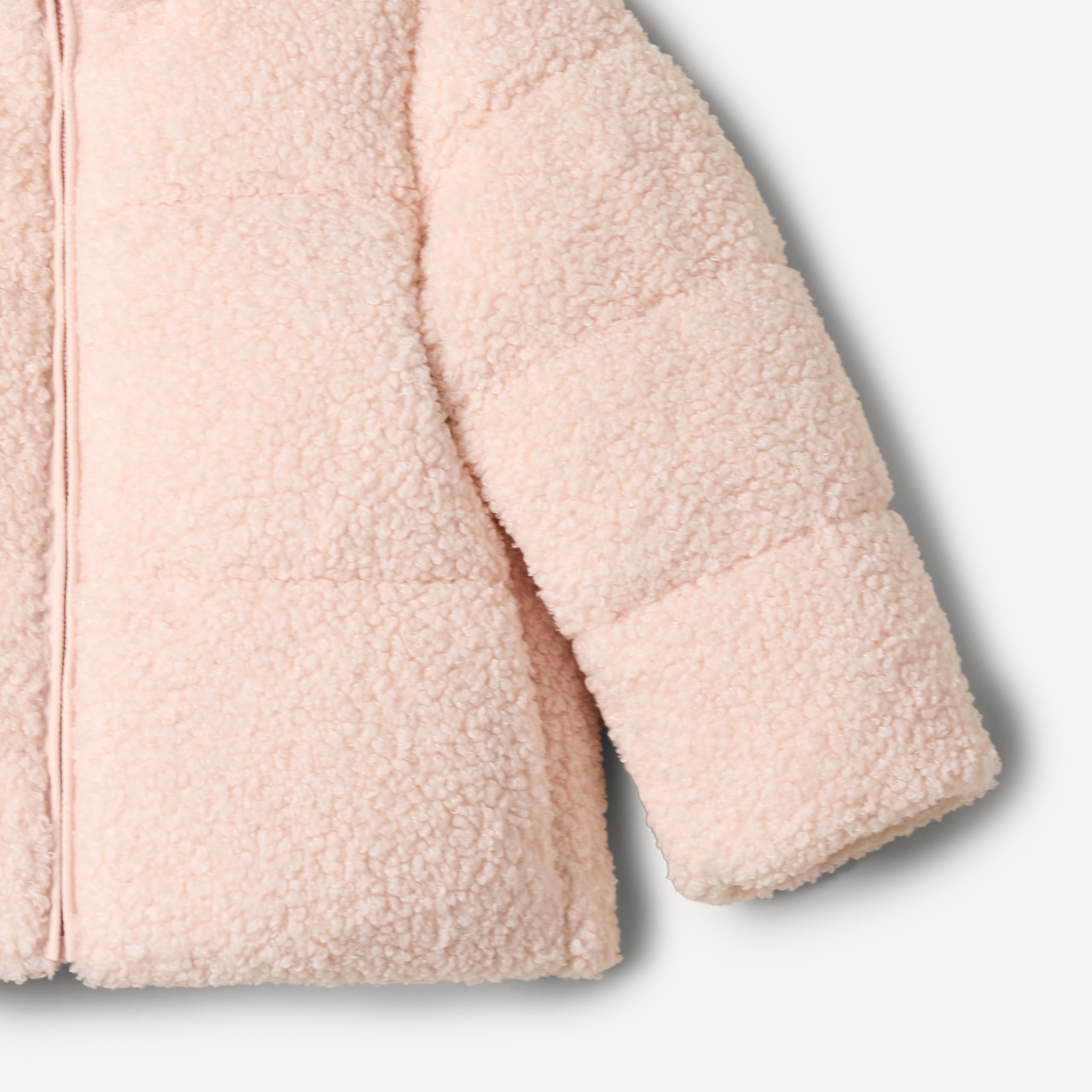 Amazon Essentials Unisex bebé Abrigo Acolchado de Peluche