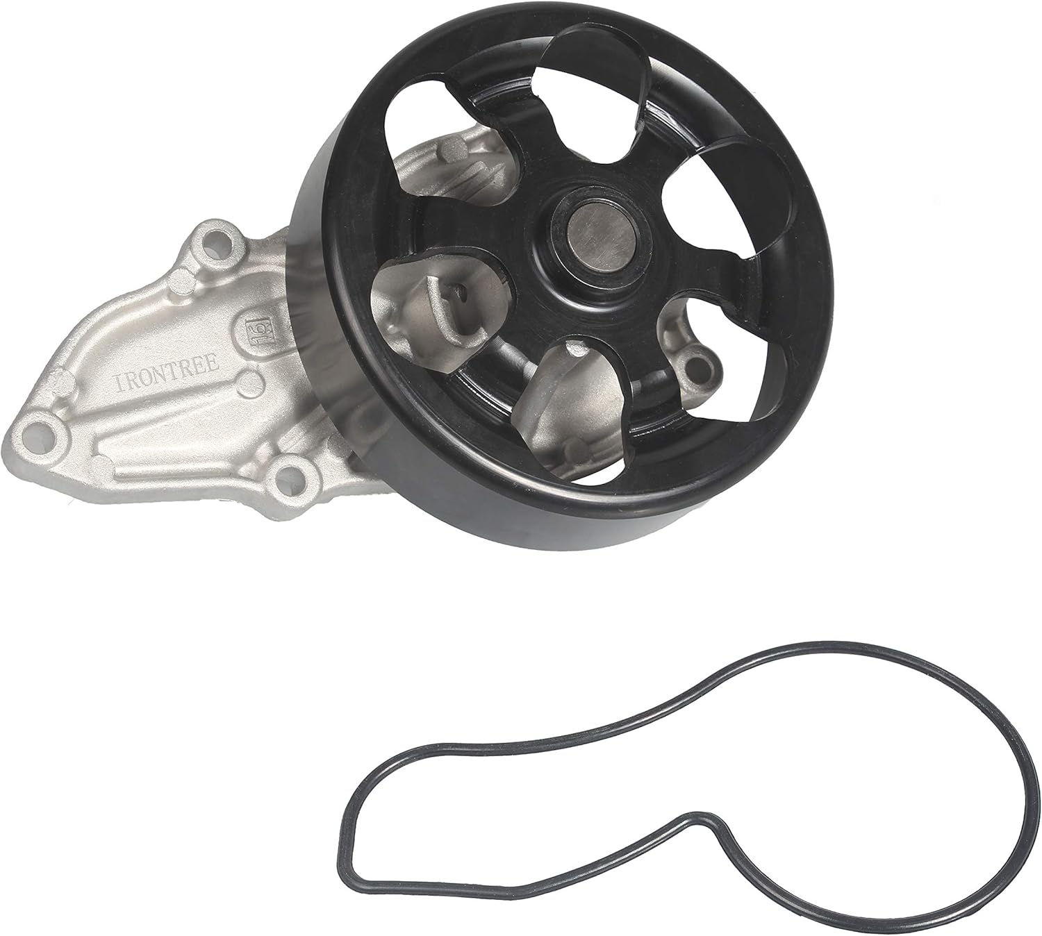 IRONTREE AW9461 Water Pump Kit with Gasket for 2003-2007 Honda Accord, 2007-2009 Honda CR-V, 2004-2008 Acura TSX, 2003-2011 Honda Element, 2008-2009 Acura CSX, 2.0L 2.4L L4, 19200RAD003 19200RAAA01
