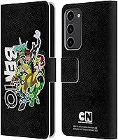 Vista 1 de Head Case Designs Funda con licencia oficial de Ben 10: Omniverse Character Art Graphics Funda de piel tipo cartera compatible con Samsung Galaxy