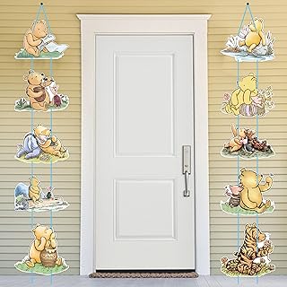 Classic Winnie Baby Shower Decorations, Winnie Party Porch Sign, Door Decorations Banner, Winnie Party Decorations, Winnie Party Supplies, Winnie Party Favors
