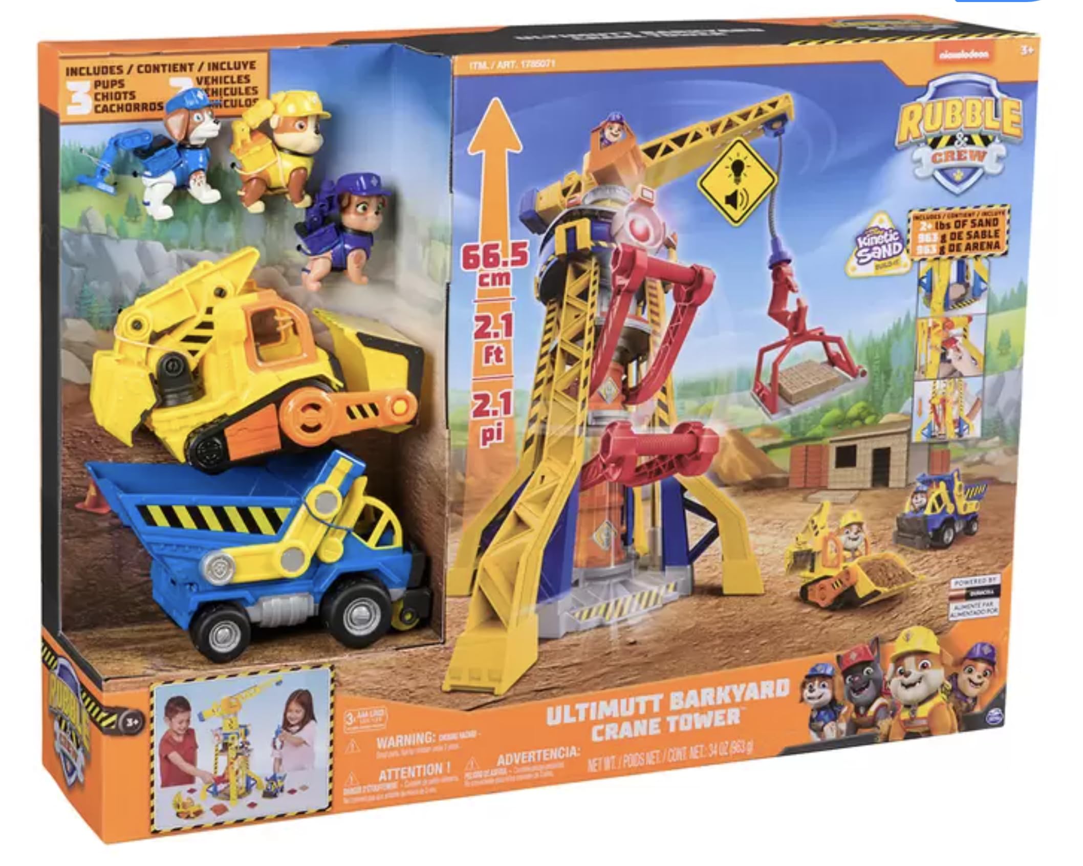 RZHomestore Rubble and Crew, Ultimate Bark Yard Crane Tower