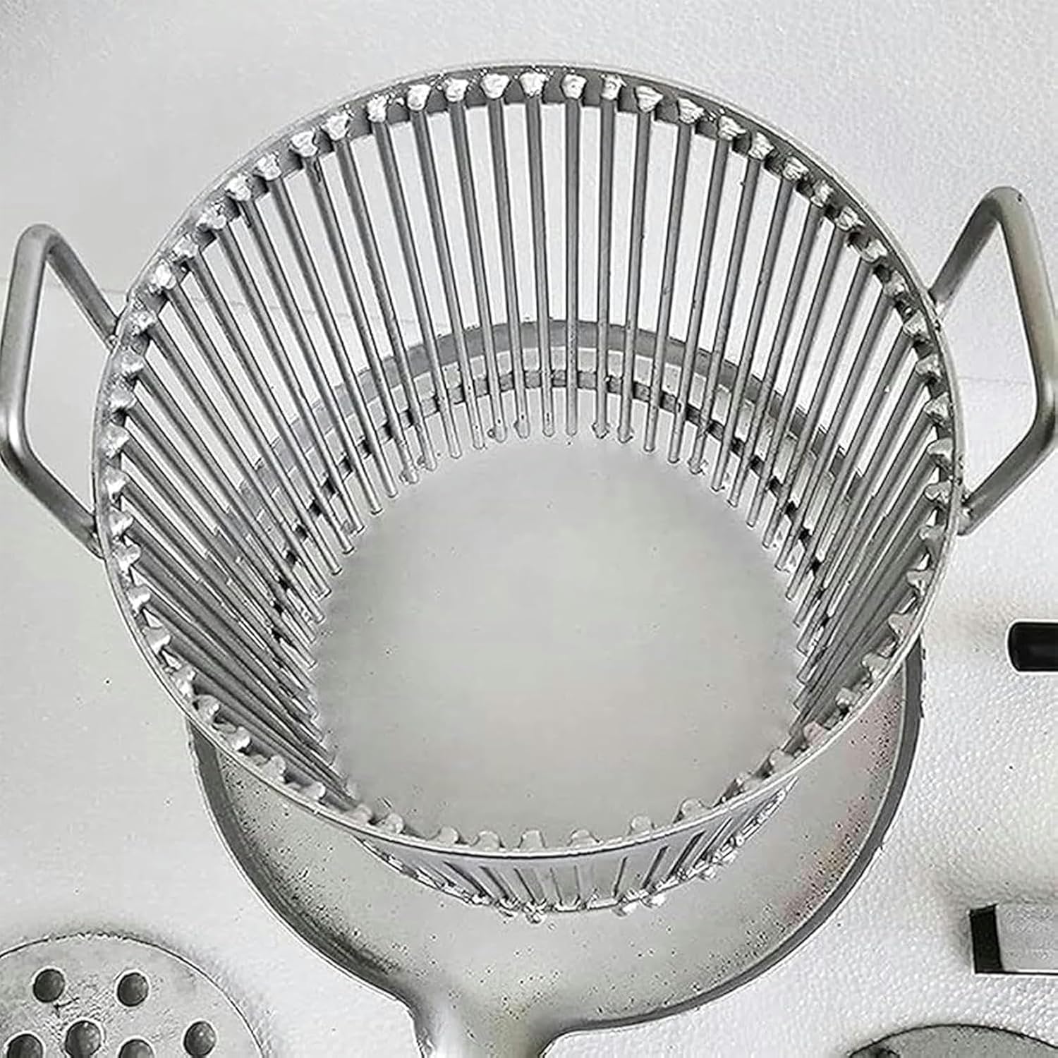 Manual Wax Pressing Machine, Rotating Honey Extractor with T -Shaped Handle, Lasting Galvanized Iron, Wine Press for Farms, Colmenares, Cheese, Juice Elaboration ~/