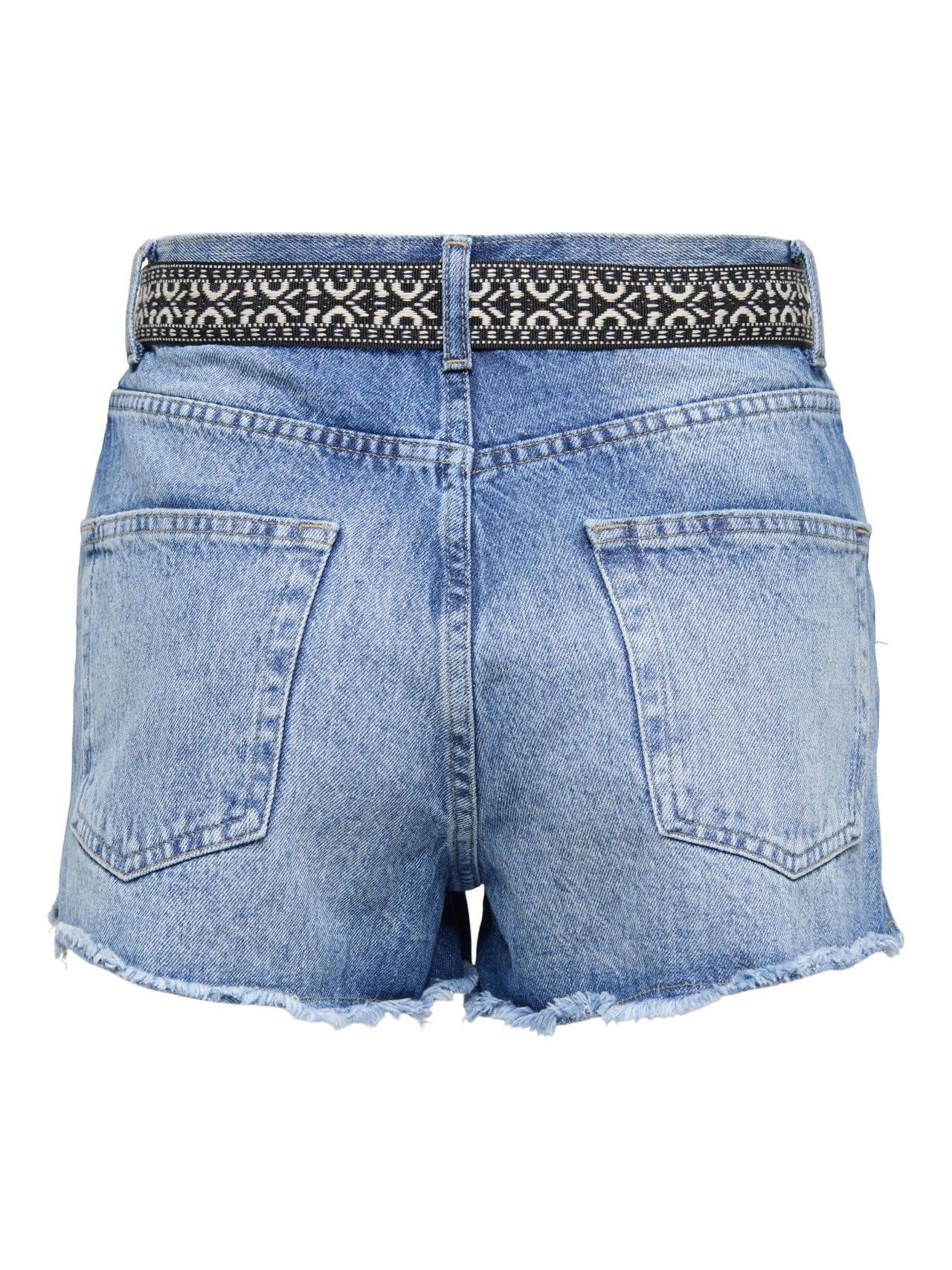 ONLY Denim Shorts ONLROBYN Extra High Waist Straight Fit Denim Shorts