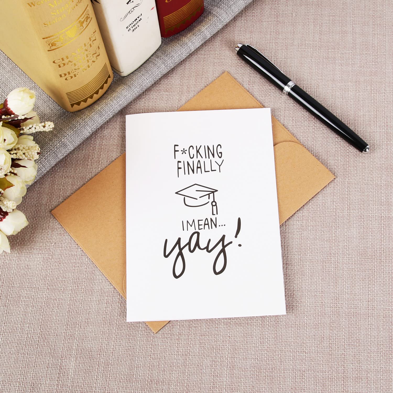 Cj And M Graduation Cards Thank You Card Celebratory Greeting | Desertcart  Seychelles, image size:1500x1500