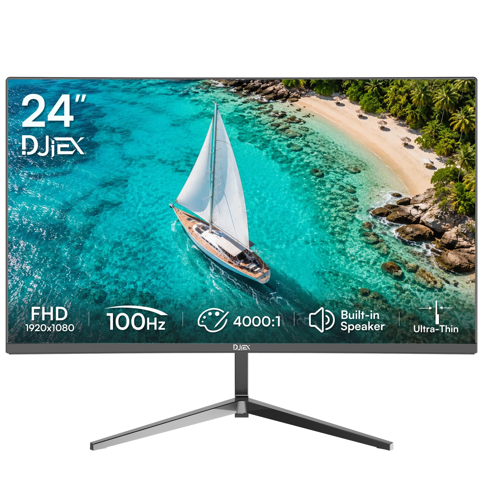 Amazon.com: DJiEX 24 Inch Computer Monitor, FHD 1080P Business