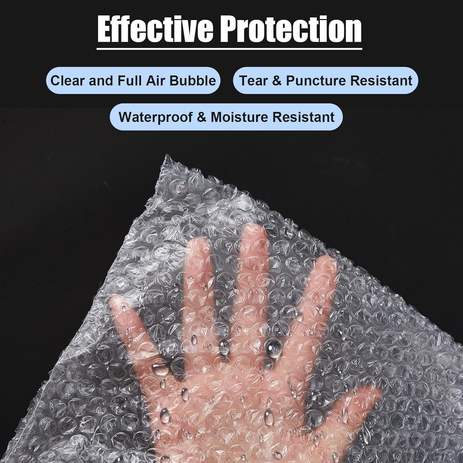 Dunzoom 5 Pack 28 * 39 Inch Extra Large Bubble Pouches Clear Bubble Pouch Wrap Bags for Packing Shockproof Cushioning Wrap Bag for Shipping Moving Fragile Dishes China Plates Painting Fragile Items