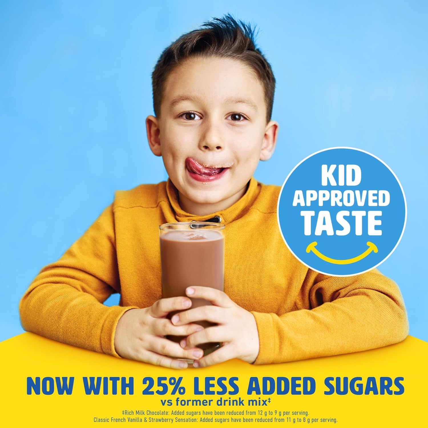 Carnation Breakfast Essentials Powder Drink Mix Variety Pack, Complete Nutritional Drink, 10 Count Box of 1.26 oz Packets (Pack of 4)