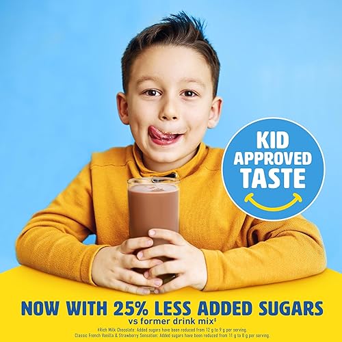 Miniatura 6 de Carnation Breakfast Essentials - Paquete variado de mezcla de bebidas en polvo, bebida nutricional completa, caja de 10 paquetes de 1.26 onzas