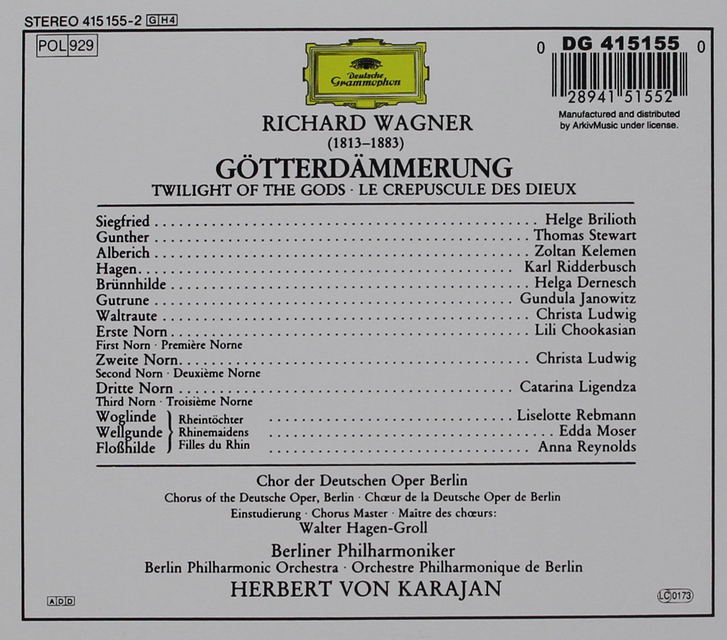 Gotterdammerung/Twilight of God