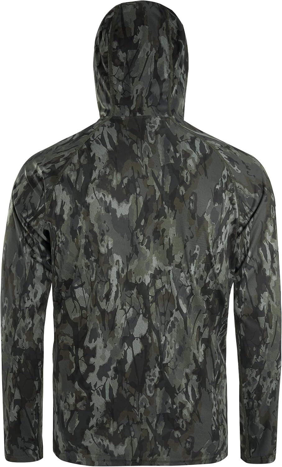 FISHEAL UPF 50+ Men's Hunting Camo Hoodie, Long Sleeve Sun Protection Fishing Shirt, Lightweight Quick Dry Pullover Outdoors - Image 3