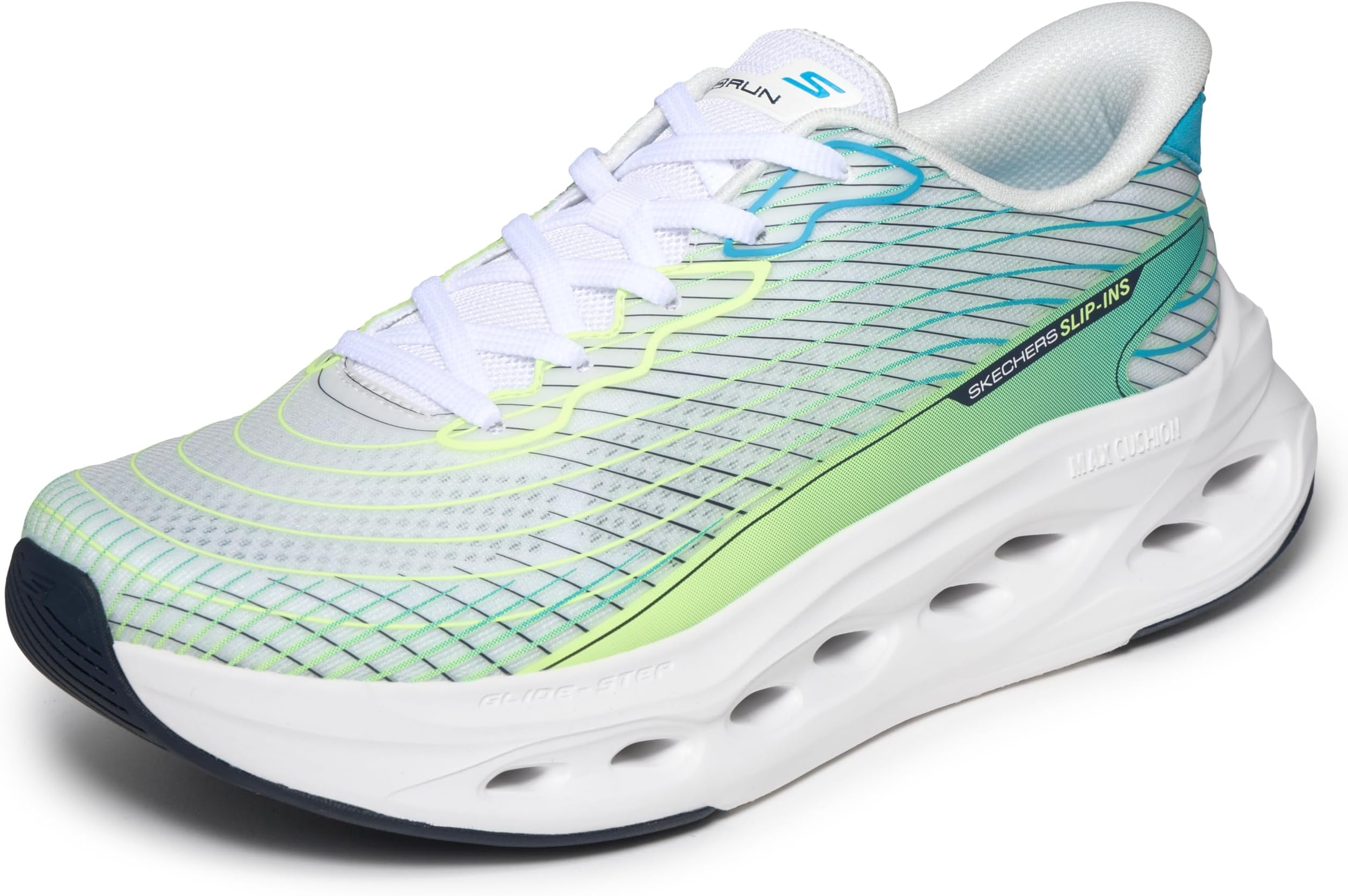 Men's Max Cushioning Glide Step Sapphire Hands Free Slip-ins