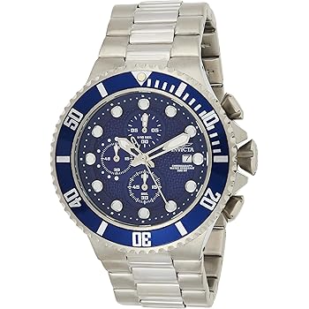 Amazon Com Invicta Men S 18907 Pro Diver Analog Display Japanese Quartz Silver Watch Invicta Watches
