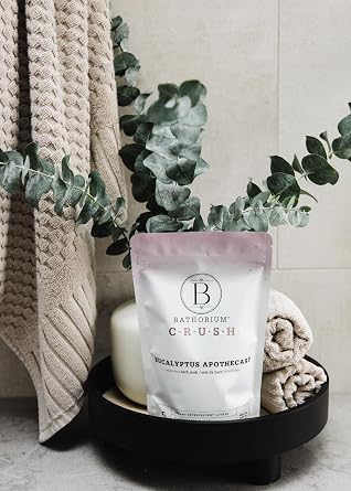 Bathorium Eucalyptus Apothecary Crush Bath Soak, 21 oz