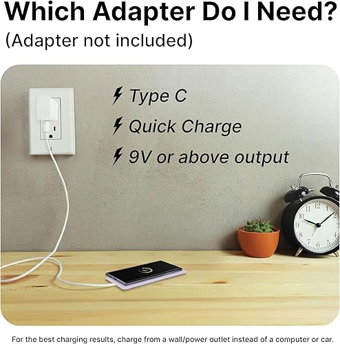 Miniatura 6 de It's Just Smart, cargador rápido para iPhone 15 14, Samsung S24 S23, Google Pixel 8 Pro, teléfonos Android, cargador universal Qi de 15 W