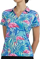 Vista 1 de Camisa de golf para mujer, polo de golf de secado rápido que absorbe la humedad para mujer