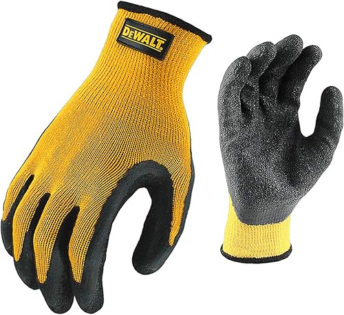 DeWalt DPG70L-3PK Guantes de agarre recubiertos, grandes, paquete de 3