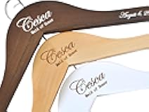 Personalized Bridal Dress Hangers | Wedding & Bridesmaid Gifts, Mr & Mrs Custom Hangars, Graduation Keepsakes | Doctor/PhD & Professional Career Hangers