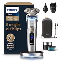 Philips Shaver i9000 Prestige Ultra, rasoio elettrico Wet & Dry