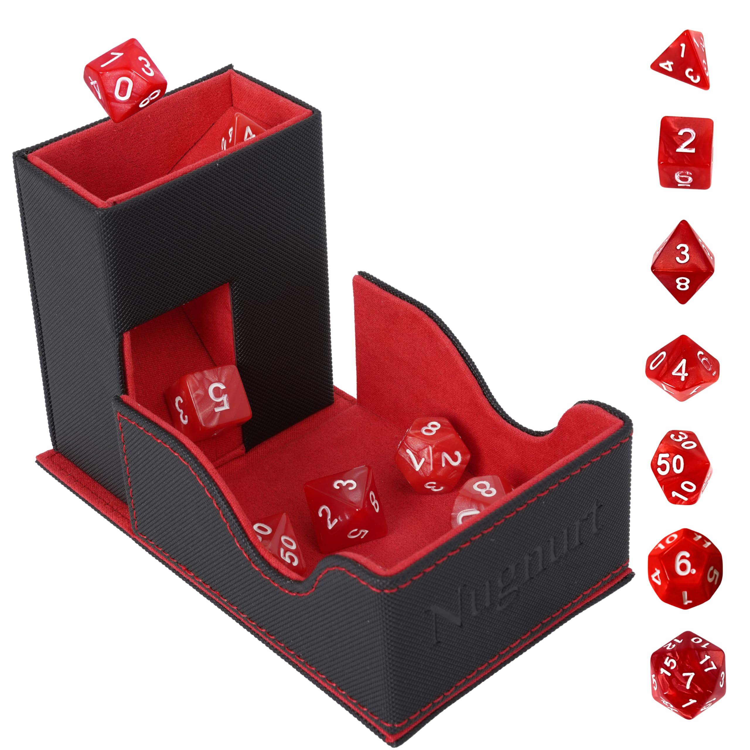 Amazon.com: Nugnurt Dice Tower & DND Dice Tray, Foldable Portable