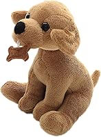 Vista 2 de Plushland Perro de peluche personalizado con mensaje de texto personalizado para padres, los mejores regalos de súper cumpleaños para papá