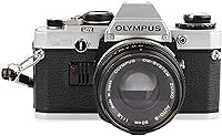 Renewed Olympus OM-10 35mm SLR Film Camera with Manual Focus OM Mount Lens - Built-in Meter, Auto & Manual Shutter