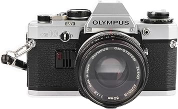 Olympus OM-10 OM10 35mm SLR Film Camera with Manual Focus Om Mount System Lens (Renewed)