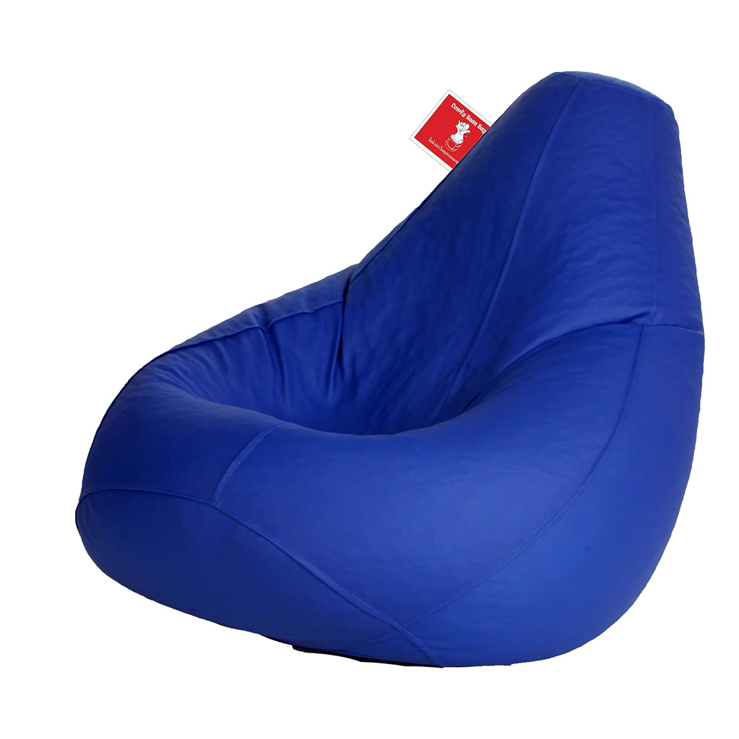 ComfyBean Bags XXL Bean Bag Filled with Beans Filler (Blue) Amazon.in
