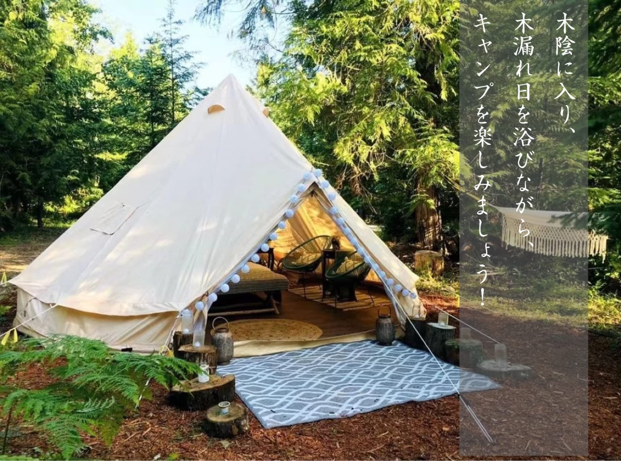 Amazon.co.jp: ベルテント 直径7m 280GSMコットン テント ポリコットン