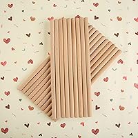 Vista 5 de 60 Pcs Rhythm Sticks for Kids Bulk, Wood Music Lummi Sticks Natural