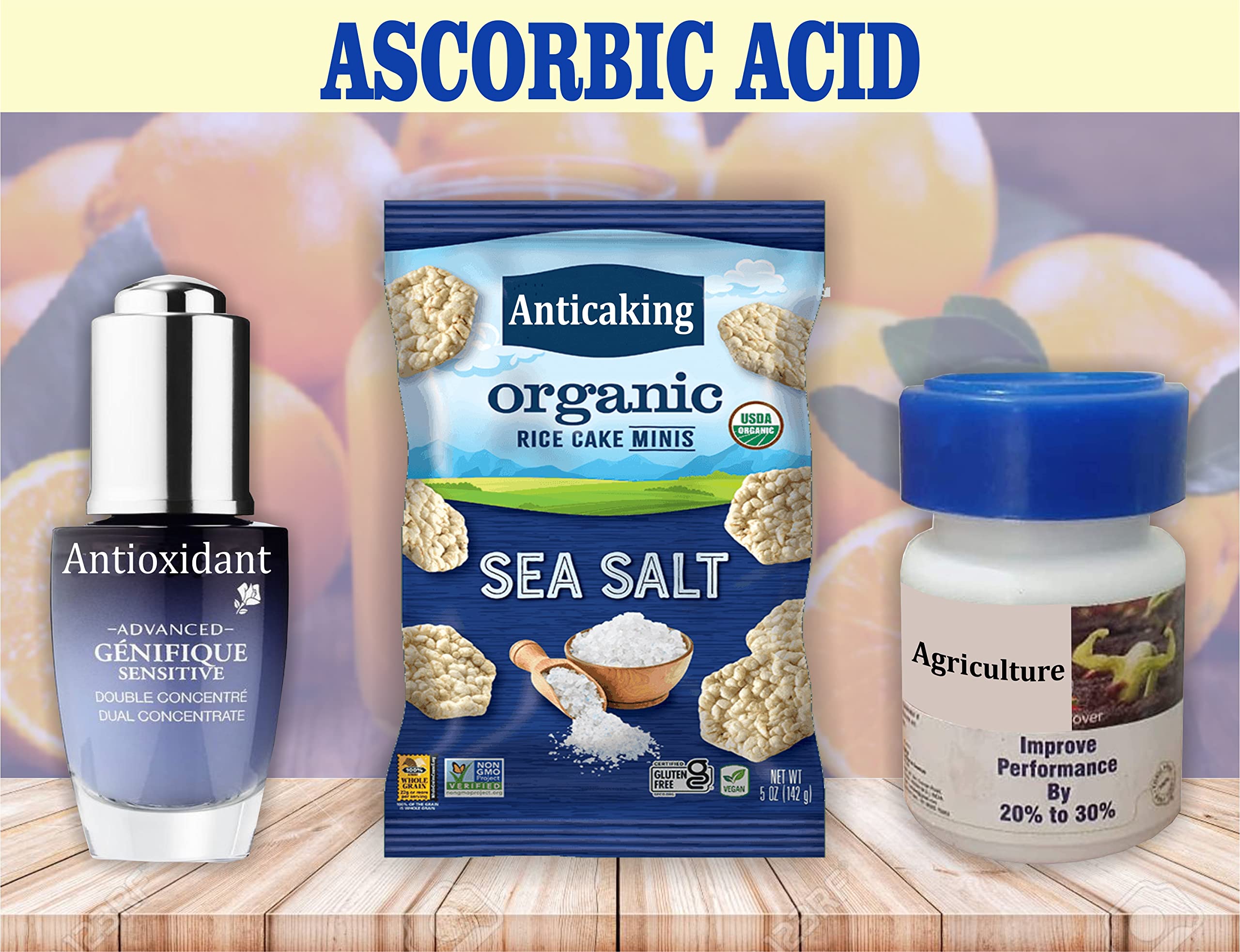 Ascorbic Acid (Chemicael Grade) - 2000 Gram | Antioxidant, Water Treatment, Cosmetic Formulation