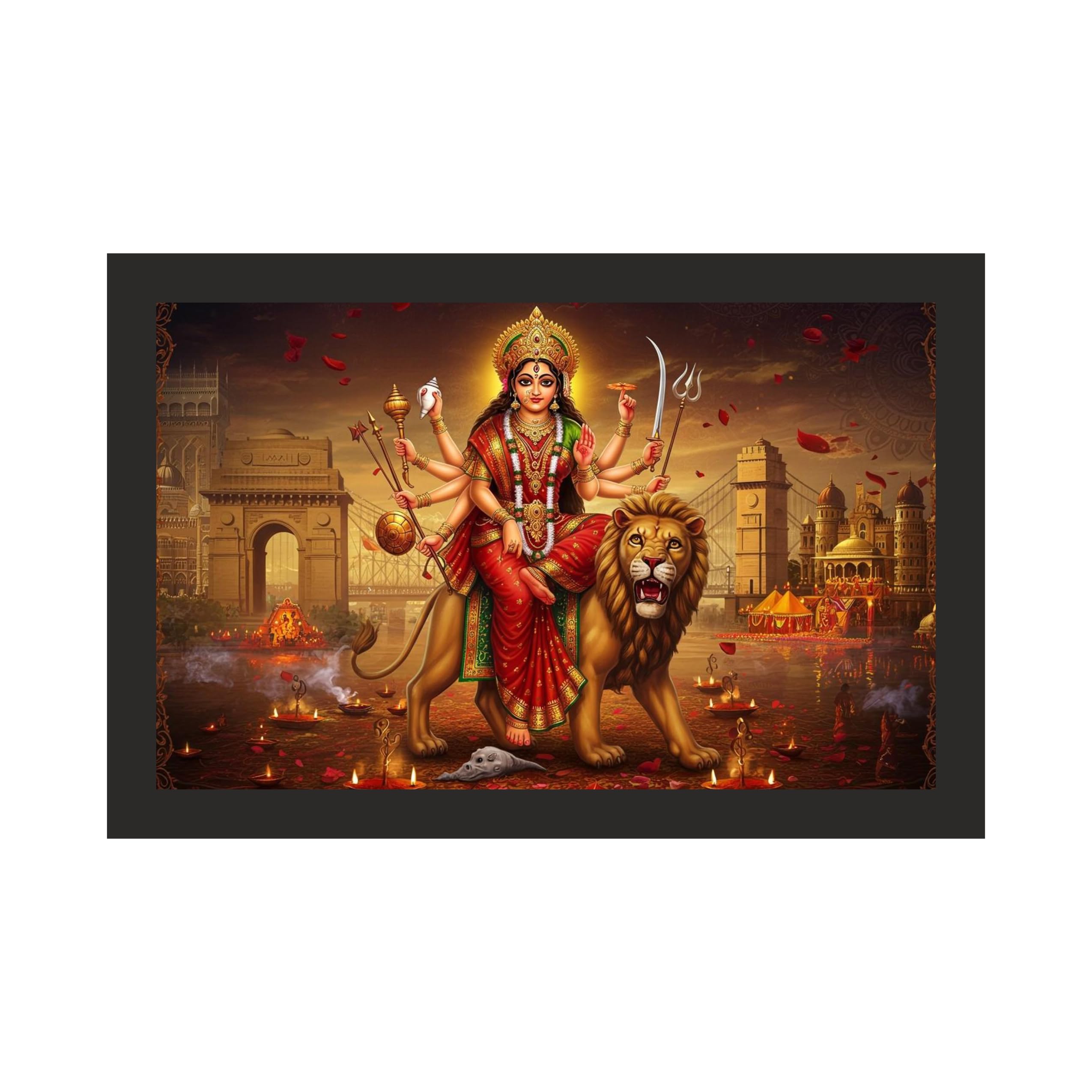 Auspicious Maa Durga Wall Art