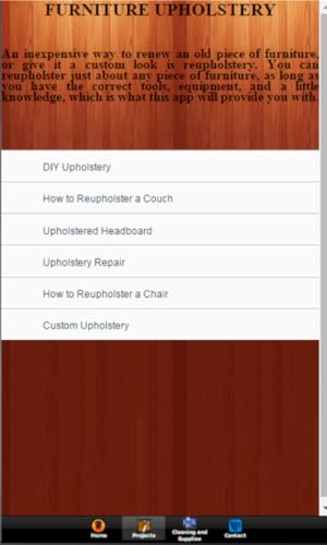 DIY Upholstery