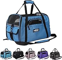 Vista 27 de EliteField Transportador suave para mascotas (aprobado por aerolíneas) Bolsa de viaje para perro, cachorro, gato, de lados suaves