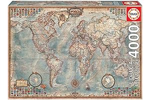 4,000 Piece Puzzle: The World Map