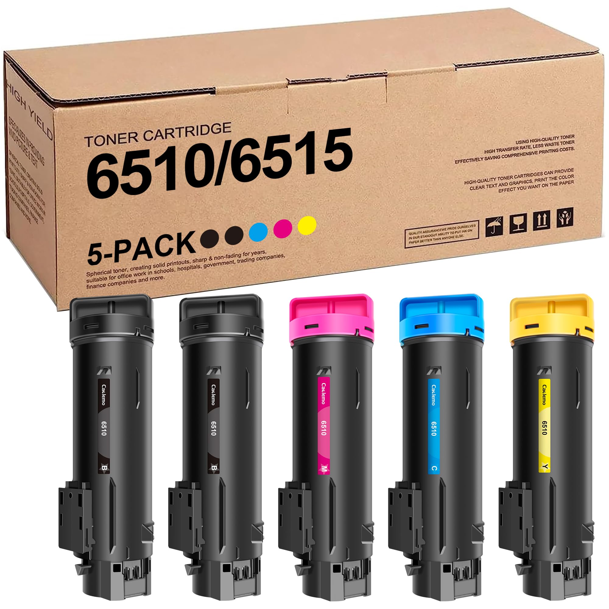 Workcentre 6515 Toner Phaser 6510 Toner Replacement for Xerox Workcentre 6515 Toner Phaser 6510 Toner Cartridge Compatible with Xerox Phaser 6510dni