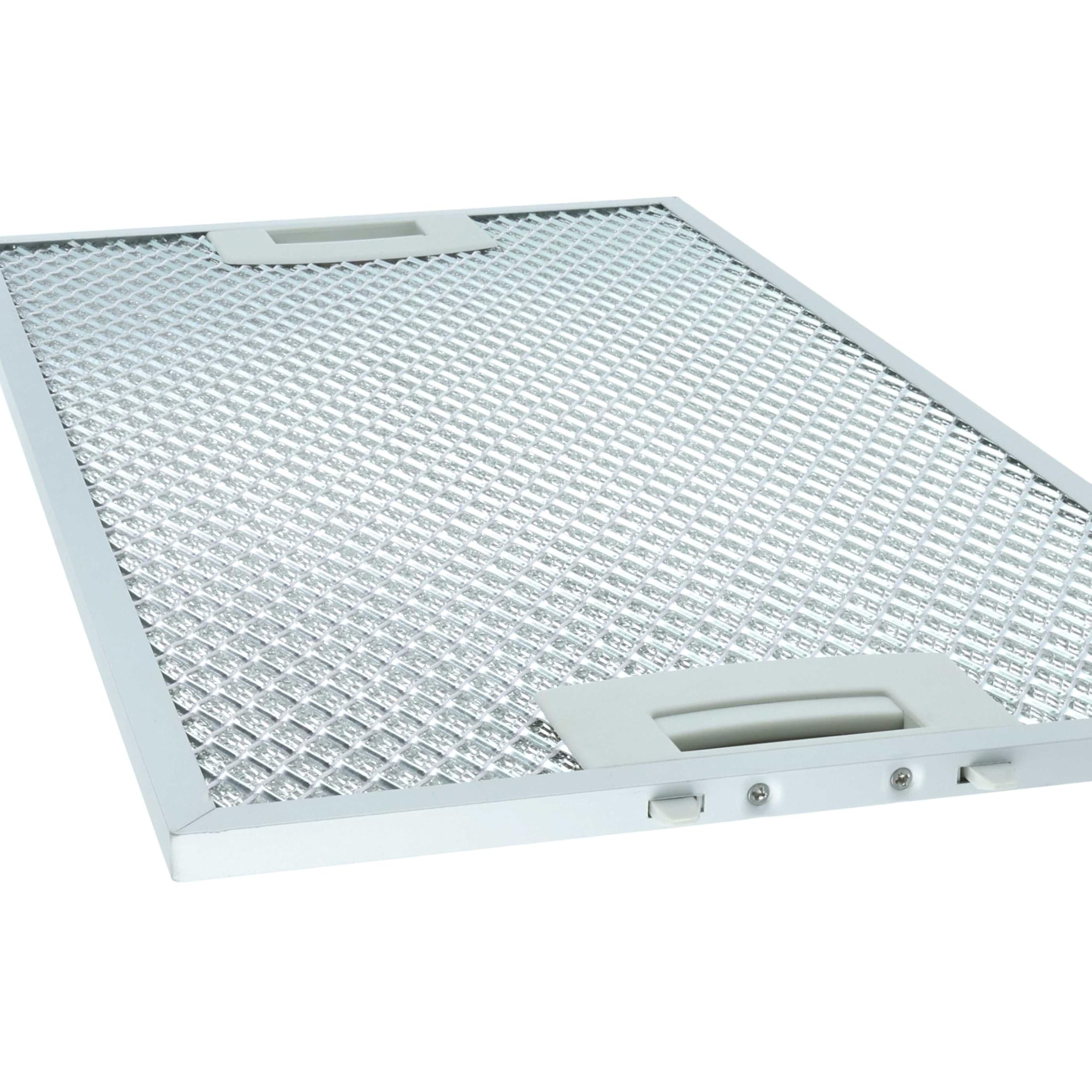 vhbw 3 x filtr metalowy filtr przeciwtłuszczowy kompatybilny z Siemens LI46630SD04, LI46630SD03, LI46630TI/01, LI46630TI/02, LI46630SD01 okap kuchenny, metal