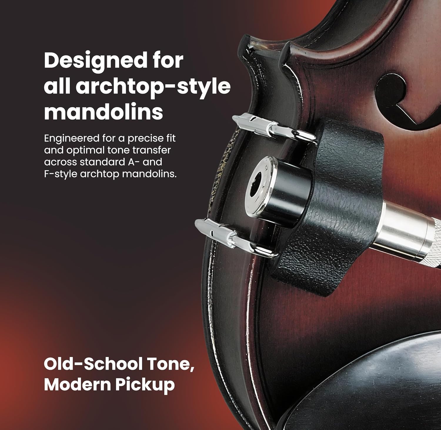 Fishman V-200 Classic Series Professional Violin Pickup Bundle with 10 Ft Gearlux Instrument/Guitar Cable and Austin Bazaar Polishing Cloth