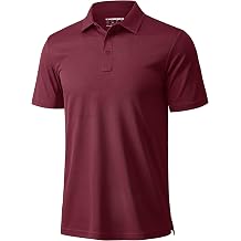 MAGCOMSEN Mens Polo Shirts Short Sleeve Golf Quick Dry Collared Moisture Wicking Athletic Performance Polos