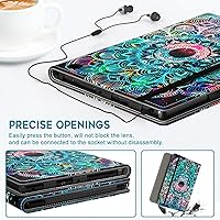 Vista 6 de Funda para la nueva Yaxa Fire HD 10 (solo apta para la 11ª generación, lanzamiento 2021) y la tablet Fire HD 10 Plus, funda plegable y delgada