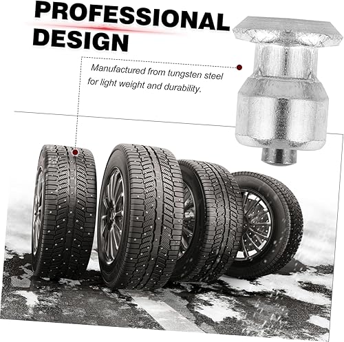 Miniatura 2 de Vaguelly 50 piezas de pernos de neumático atornillados clavos antideslizantes para neumáticos de automóvil, neumáticos de nieve, ruedas de