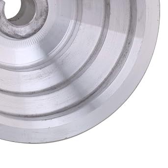 20mm Bore 54mm-150mm Outter Dia Aluminum 5 Slot A Type V-Shaped Pulley 5 Step Pulley Belt 12.7mm Belt Width