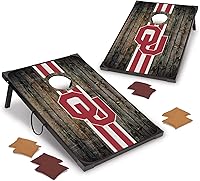 Vista 66 de Wild Sports NCAA 2' x 3' MDF Deluxe Cornhole Set - with Corners and Aprons