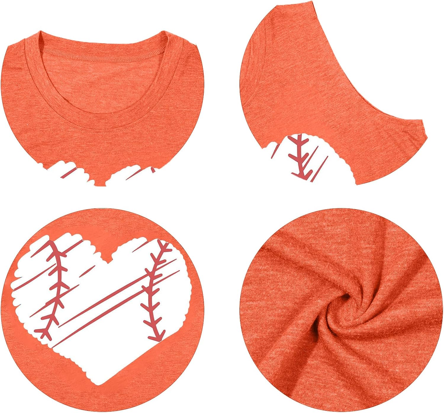 TAOHONG Baseball Tank Top Women Heart Print Baseball Tanks Cute Workout Graphic Casual Summer Sleeveless Shirt Vest Top - Image 5